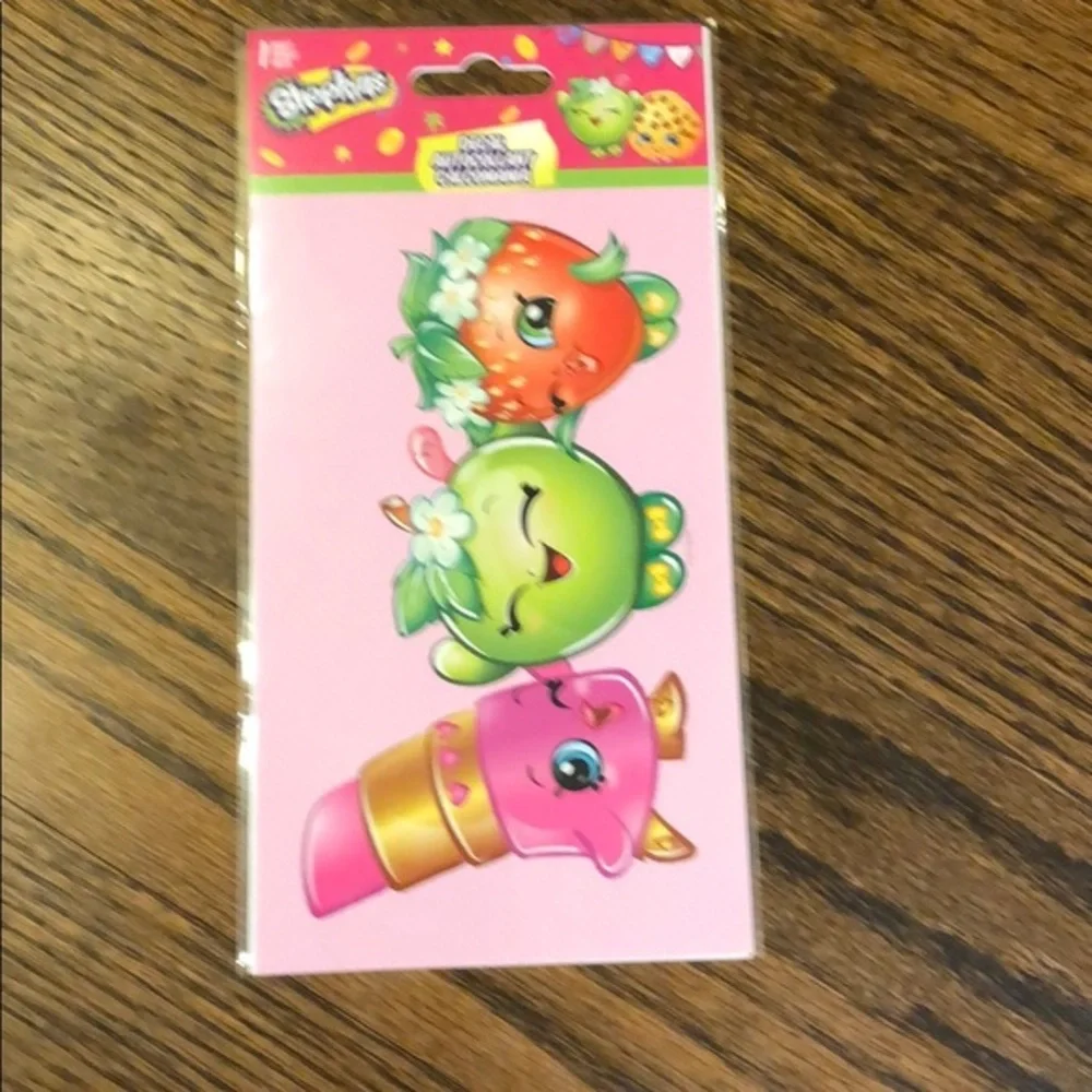 Shopkins Decals (set of 8) - 29 total pieces